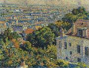 Maximilien Luce Montmartre, de la rue Cortot, vue vers saint-denis Germany oil painting artist